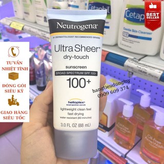 KEM CHỐNG NẮNG NEUTROGENA ULTRA SHEER DRY-TOUCH SUNSCREEN SPF 100+