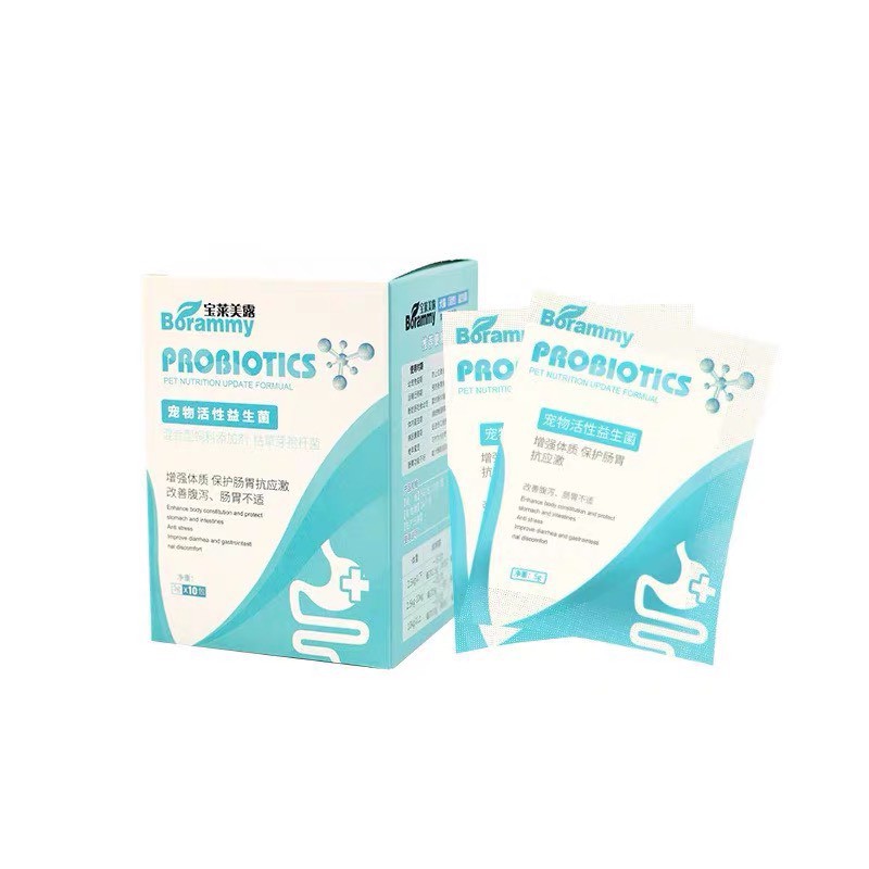 Men vi sinh cho chó mèo giúp hỗ trợ đường tiêu hóa, viêm đường ruột Probiotics, Gói 5g