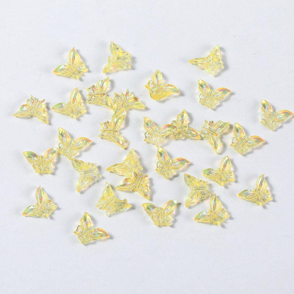 Túi 30 Phụ Kiện Trang Trí Móng Tay Hình Bướm 3D DIY