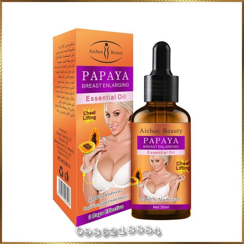 Tinh dầu nở ngực chiết xuất đu đủ Aichun Papaya Breast Enlarging A6103