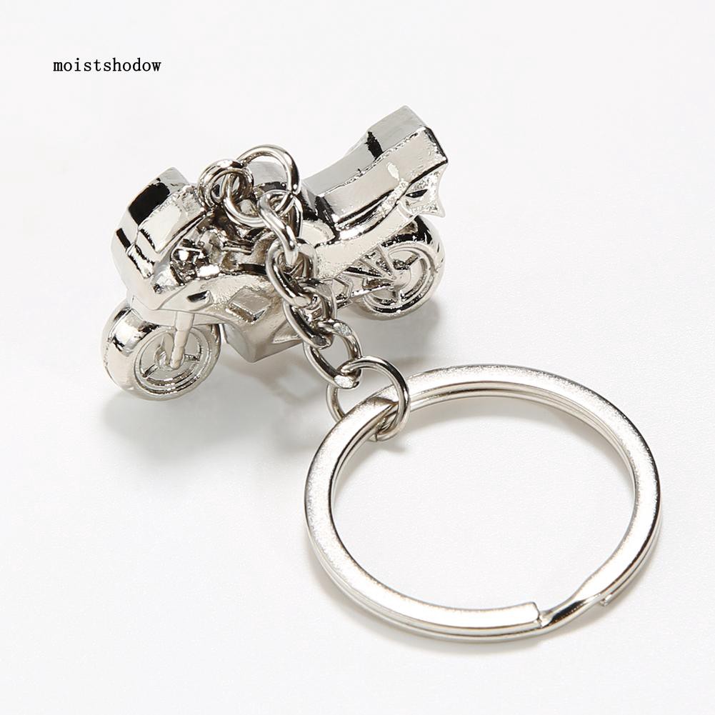 Móc khóa kim loại hình xe máy dành cho nam