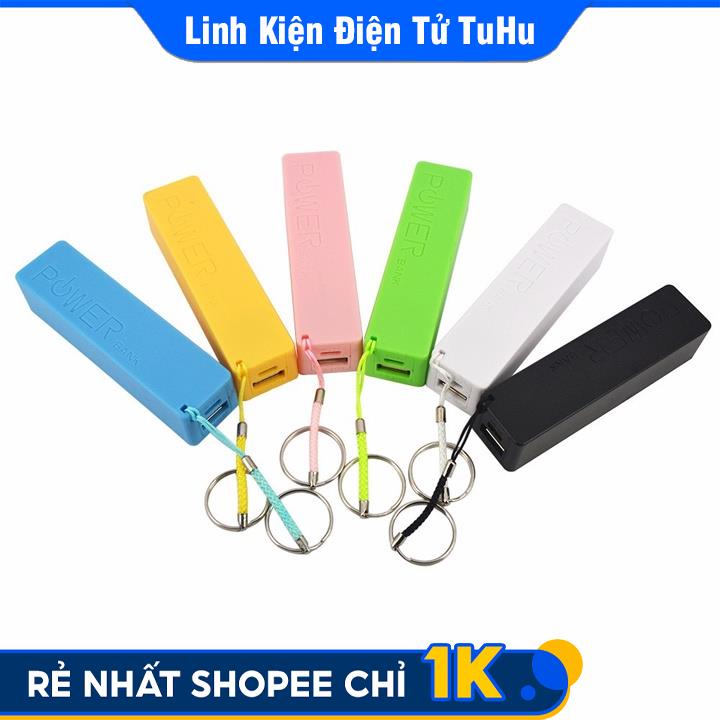 Box Sạc Dự Phòng 1 Pin Vỏ Nhựa (không kèm pin)