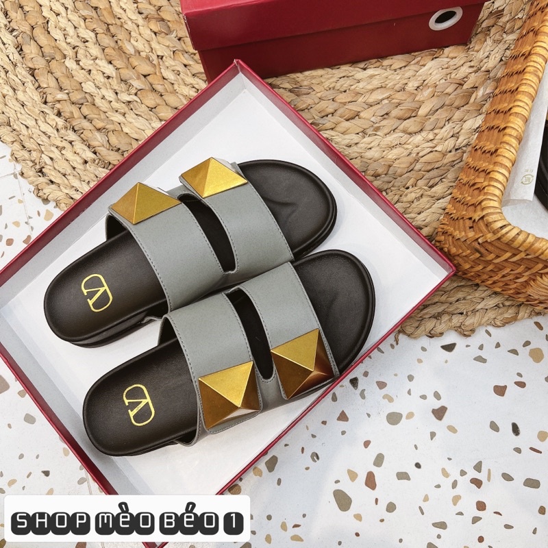 Dép valen quai ngang đinh tán bản to fullbox