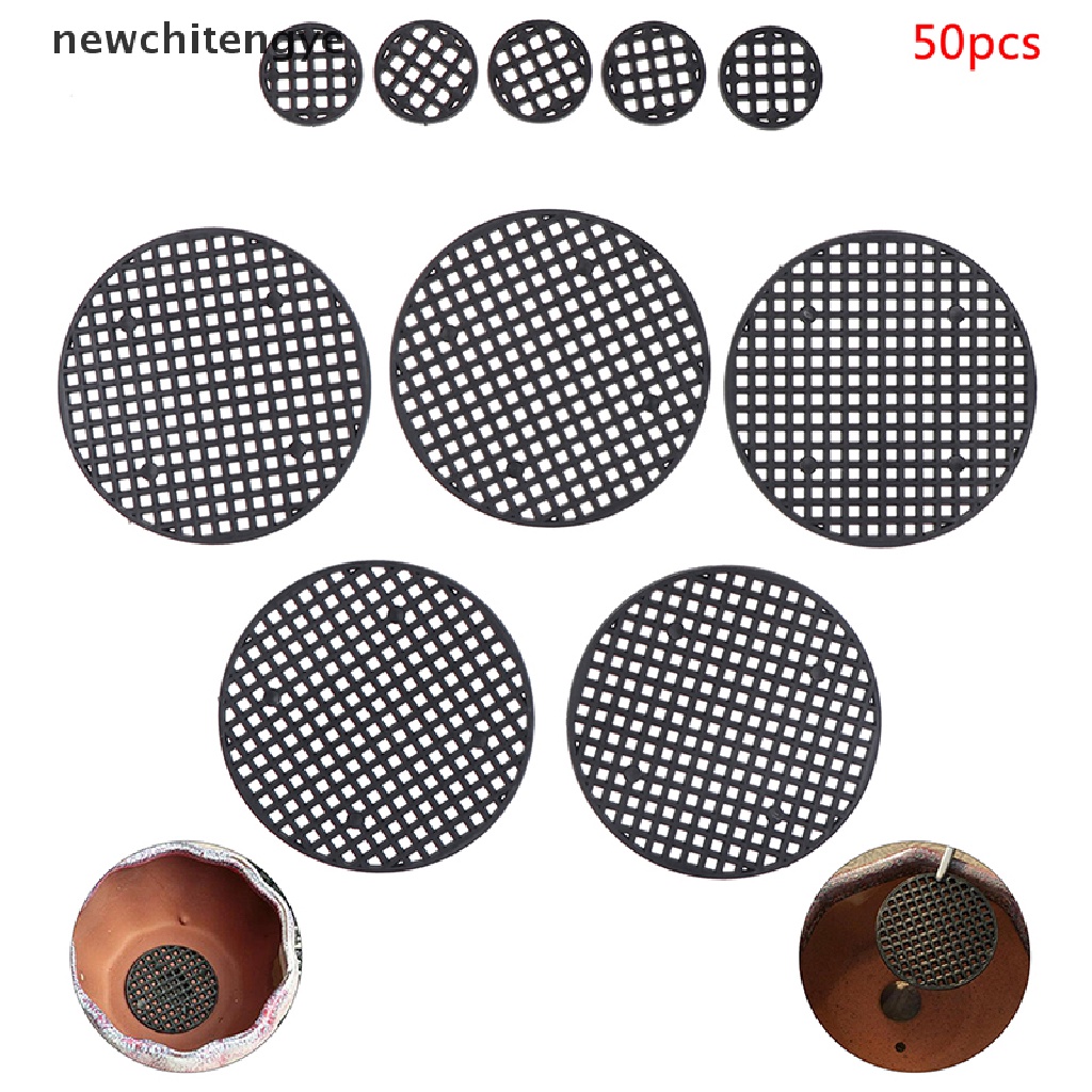 Set 50 đệm lưới lót chậu hoa chống mất đất thoáng khí