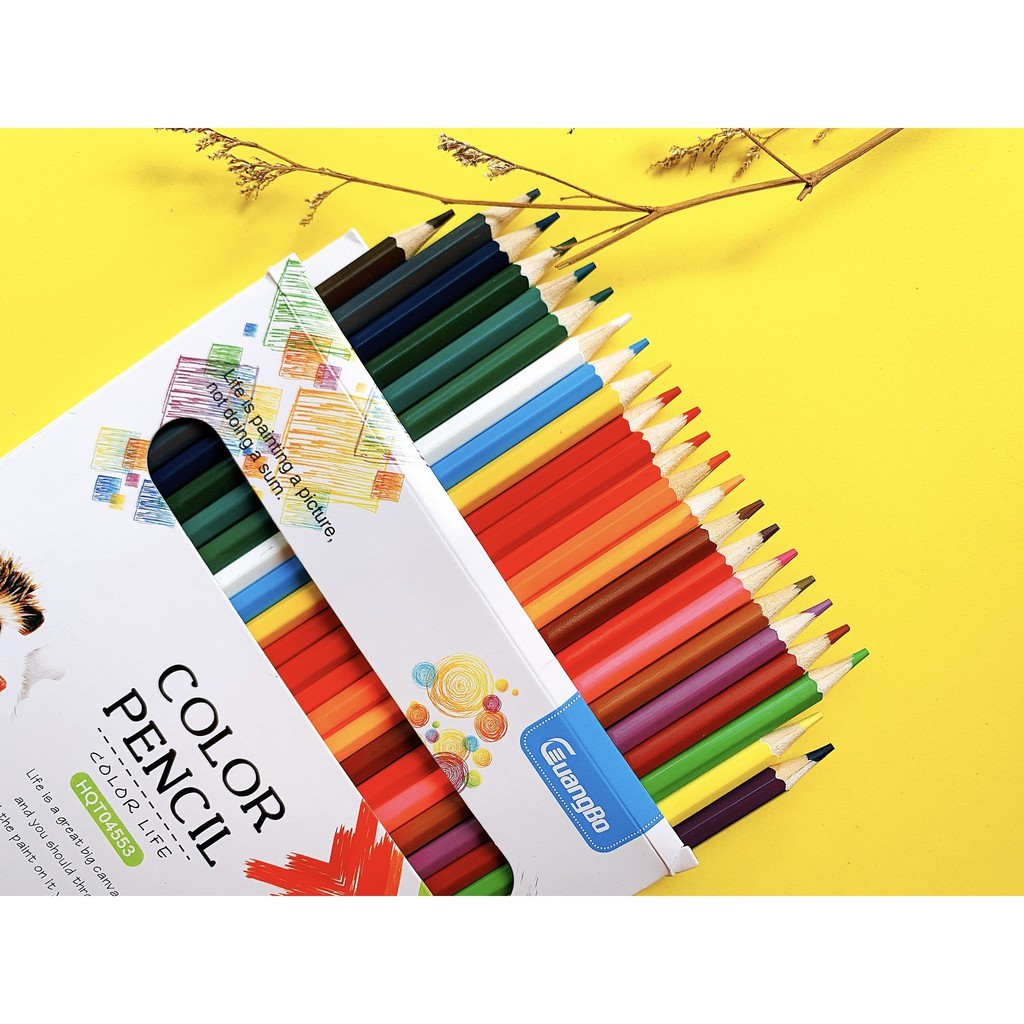 [Mã BMINCU50 giảm 50K đơn 250K] Bộ Chì Màu Color Pencil HQT GuangBo