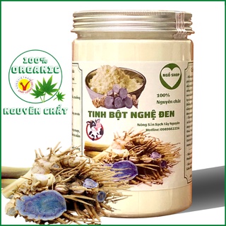 ✅ sale tinh bột nghệ, tinh bột nghệ đen nguyên chất 100% ngố shop nông sản sạch tây nguyên hũ 500g