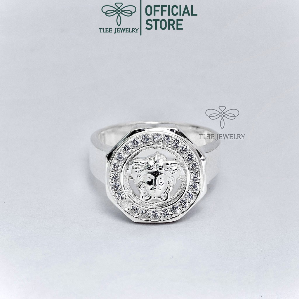 Nhẫn bạc nam Tlee, Nhẫn trơn verrsacee trơn đơn giản - TleeJewelry - NNT 002
