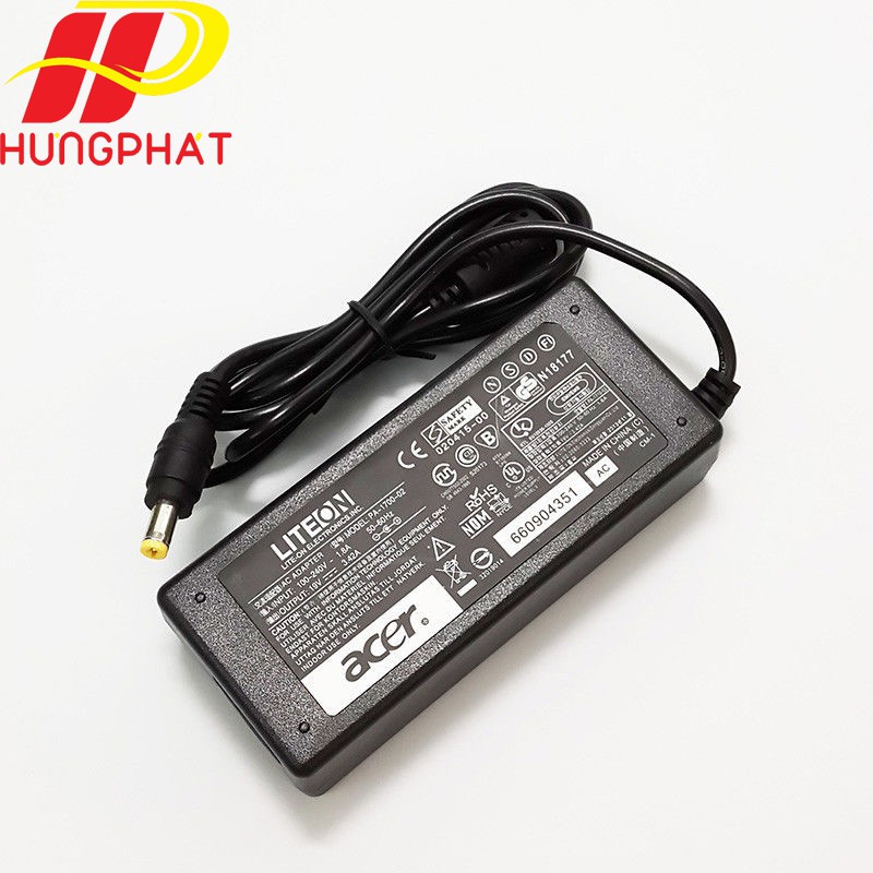 , sac laptop acer 19V - 3.42A, 65W