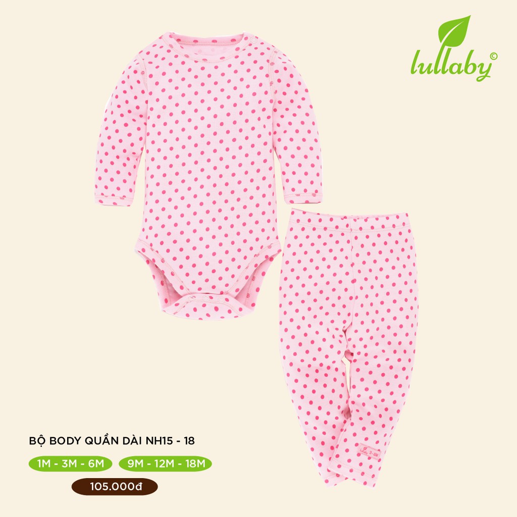 Bộ Body quần dài NH15-18 Lullaby