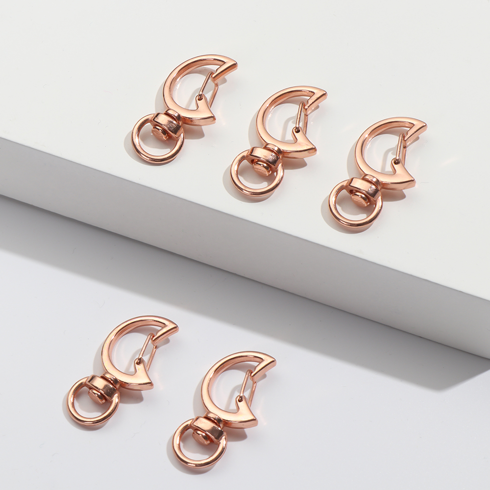 Set 5 Móc Kim Loại Kiểu Càng Cua Tự Làm Móc Chìa Khóa/Vòng cổ/Móc Khóa Kiểu Càng Cua Mới