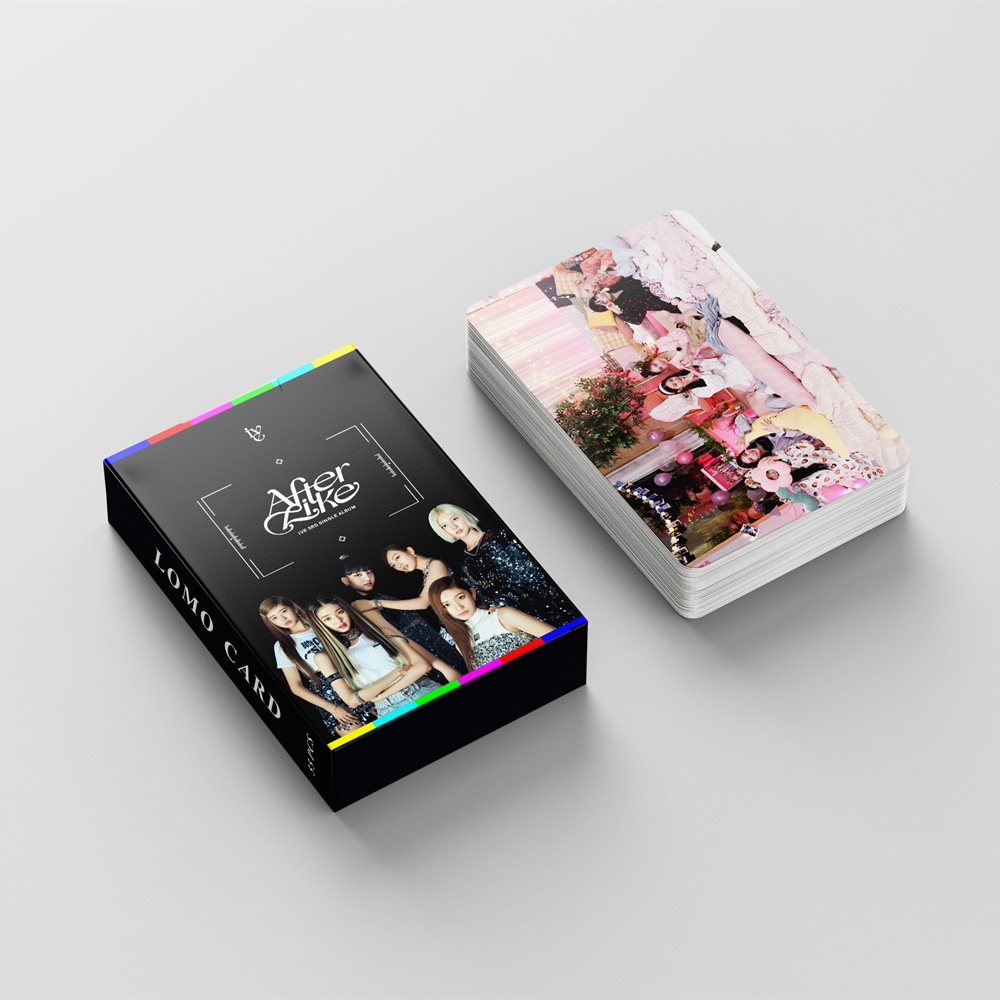Kpop IVE Album After Like Photocard IVE Love Dive Lomo Card