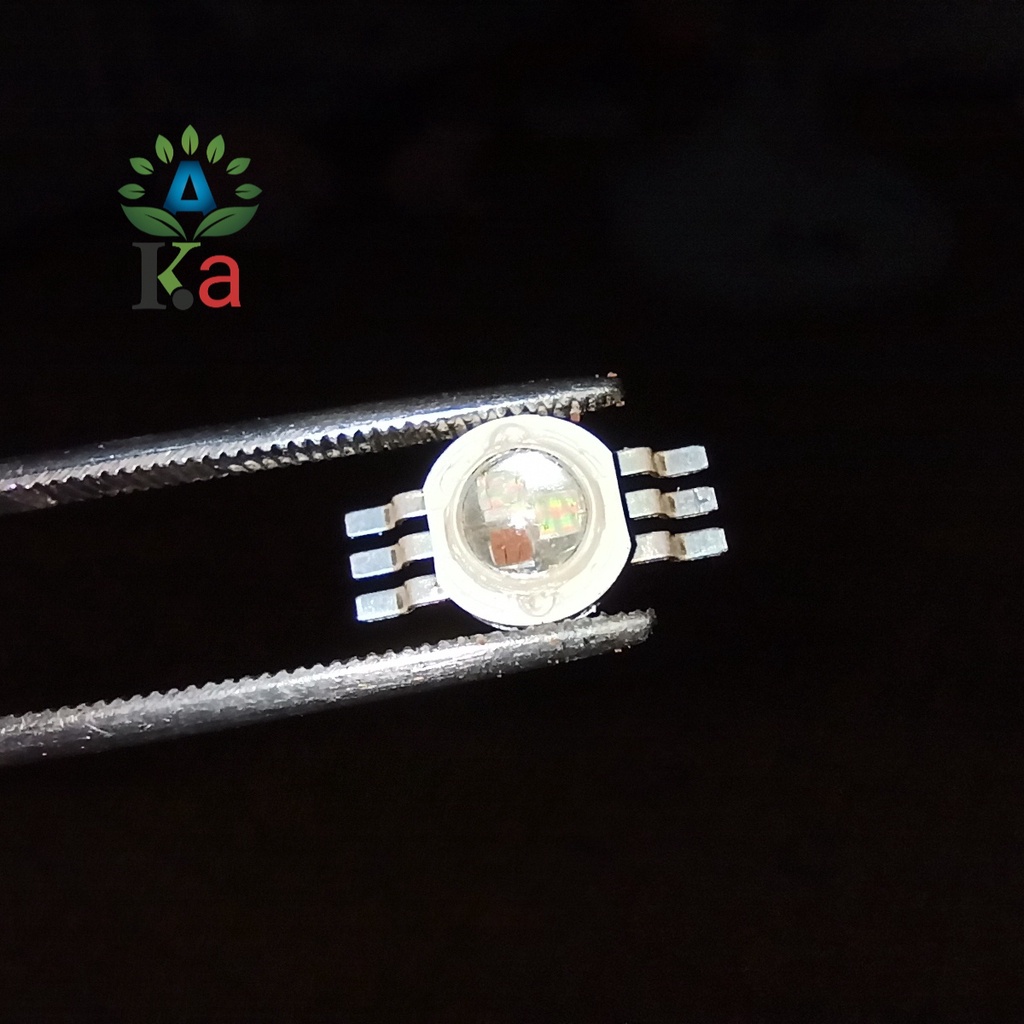 Chíp Led luxeon 3in1 RGB 3W hiệu suất cao, giá tốt nhất.