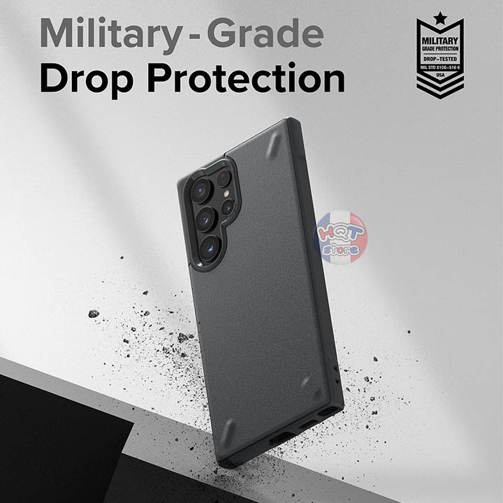 Ốp lưng chống sốc Ringke Onyx Samsung S22 Ultra chính hãng - Hàng nhập khẩu