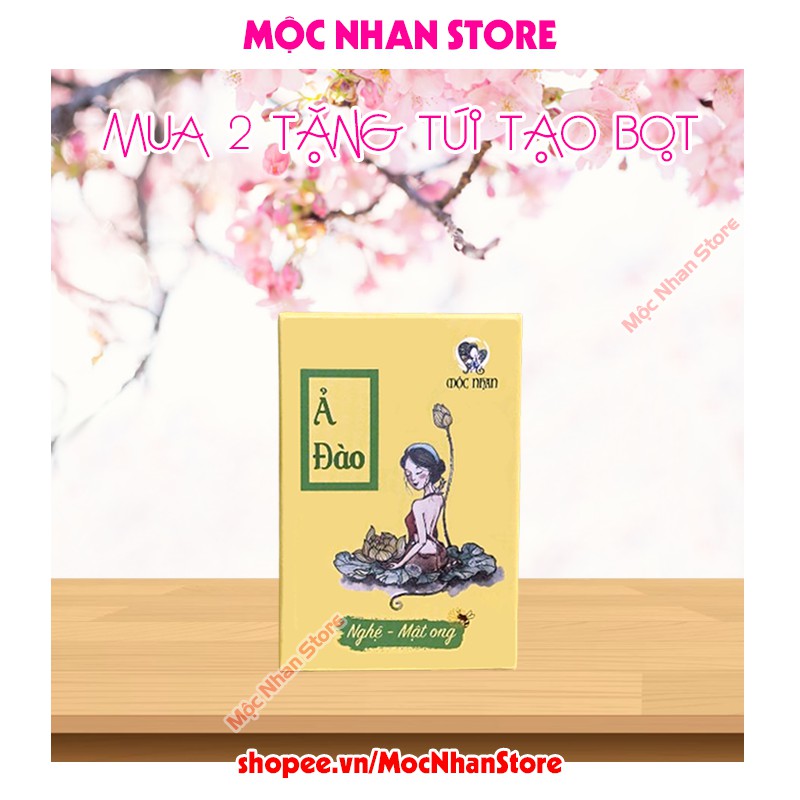 XÀ BÔNG NGHỆ 🌺MỘC NHAN NATURAL🌺 Xà bông mướp đắng loại bỏ thâm, giảm mụn, trắng da - Xà bông Handmade. | BigBuy360 - bigbuy360.vn