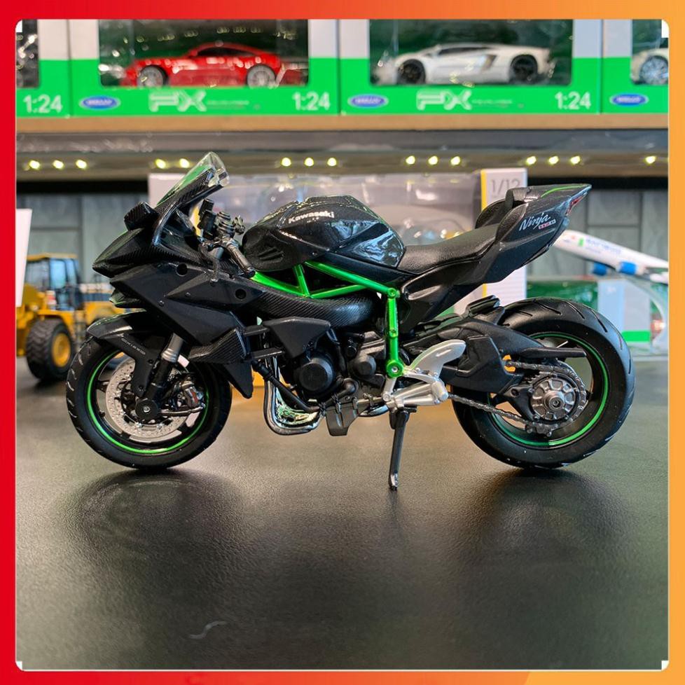 Xe mô hình Kawasaki Ninja H2R tỉ lệ 1:12 Maisto chính hãng