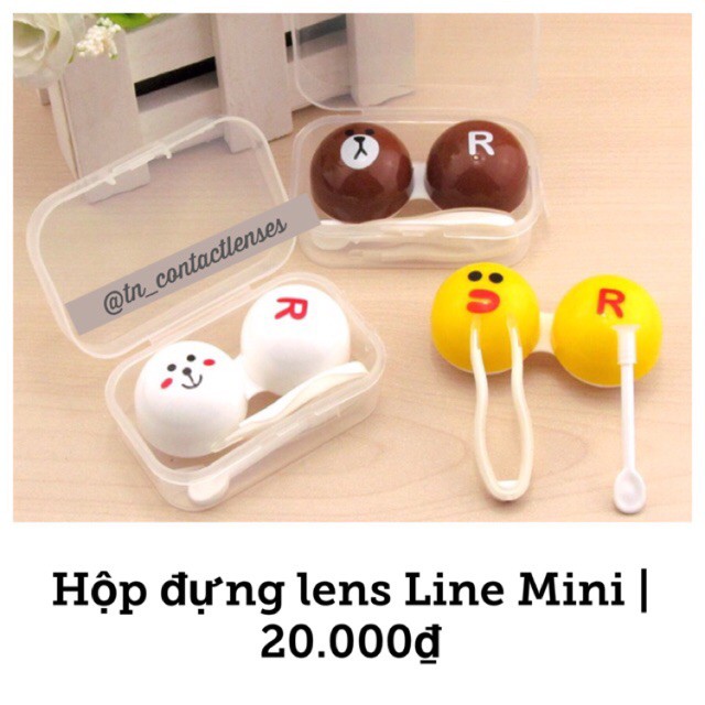 Hộp đựng lens Line mini