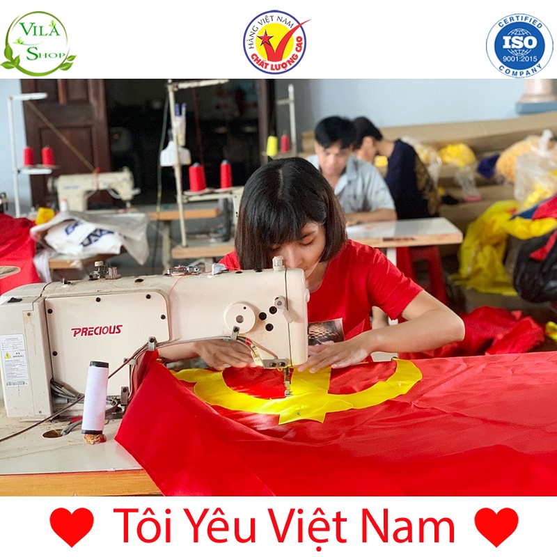 Cờ Tổ Quốc, Lá Cờ Đỏ Sao Vàng Niềm Tự Hào Của Người Dân Việt Nam - Chất Liệu Vải Sa Tanh Bền Đẹp Giữ Màu Tốt