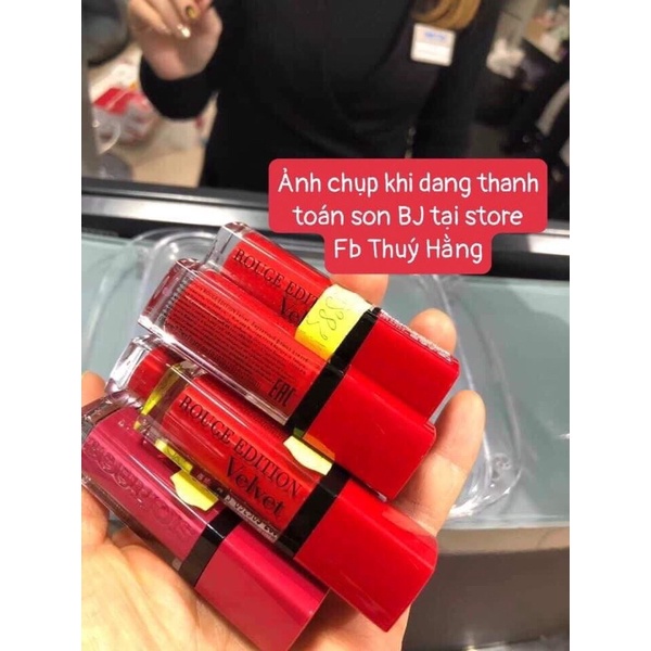 Son BJ velvet HÀNG CHUẨN PHÁP BJ01 BJ02 #BJ03 #BJ04 #BJ05 #BJ07 #BJ08 #BJ12 #BJ15 #BJ16 #BJ18 #BJ19 #BJ20 #BJ33