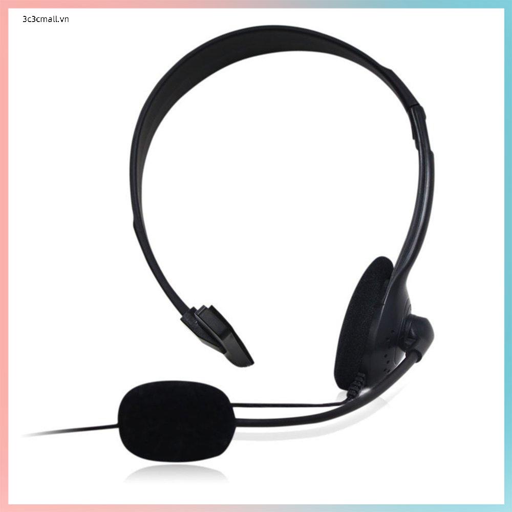 ⚡Promotion⚡Unilateral Headset 3.5mm Wired Online Gaming Headphone With Microphone For Game Controller Laptop Smartphone