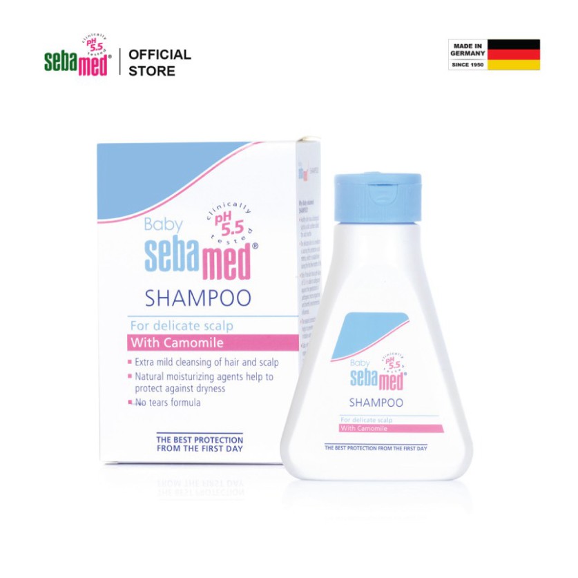 [CHÍNH HÃNG] Sebamed Dầu Gội Dịu Nhẹ Không Cay Mắt Bé Baby Children's Shampoo pH5.5