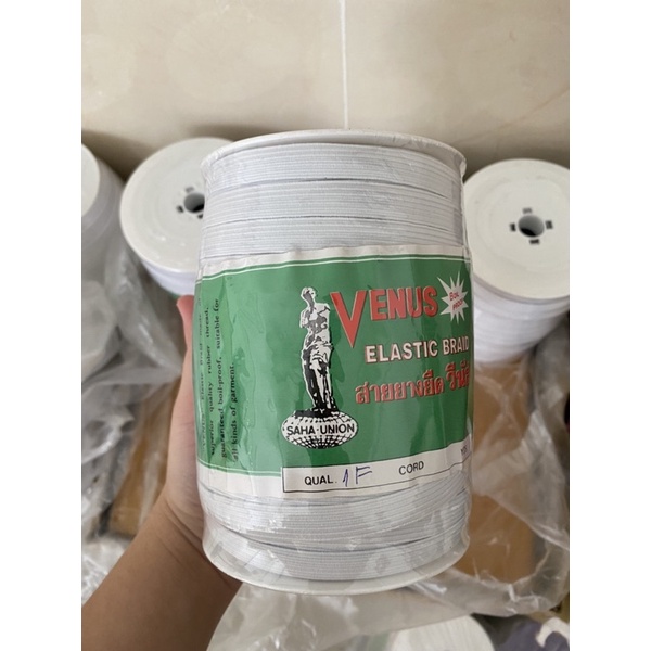 Thun luồn quần áo bản 1 phân  nhãn Venus cuộn dài 100m