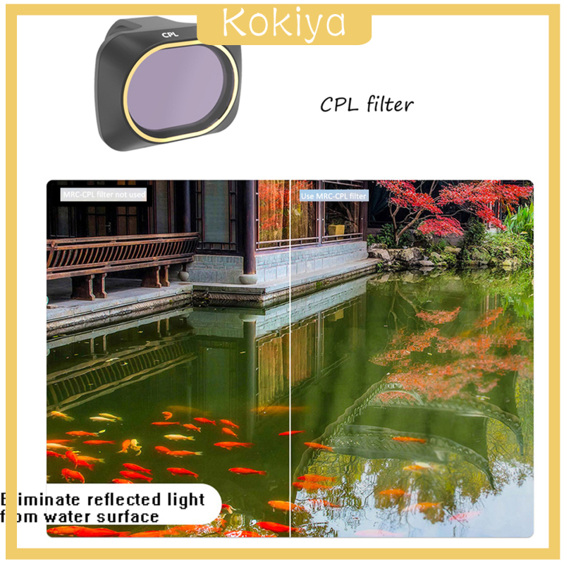 [KOKIYA]Replacement High Quality CPL/ND Lens Filters Fit for DJI Mavic Mini Mini 2 Drone Camera Accessories