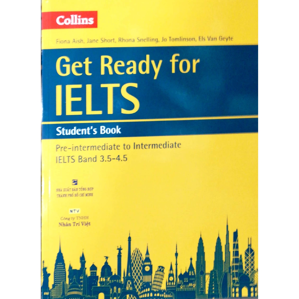Sách - Get Ready For IELTS (Student's Book) Pre-intermediate (IELTS Band 3.5-4.5)