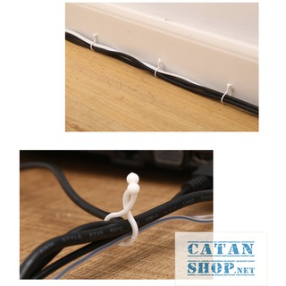 Dây xoắn giữ dây cáp điện, bộ kẹp dây điện xoắn giúp nhà cửa – văn phòng gọn gàng, siêu tiện dụng GD306-KepDDXoan