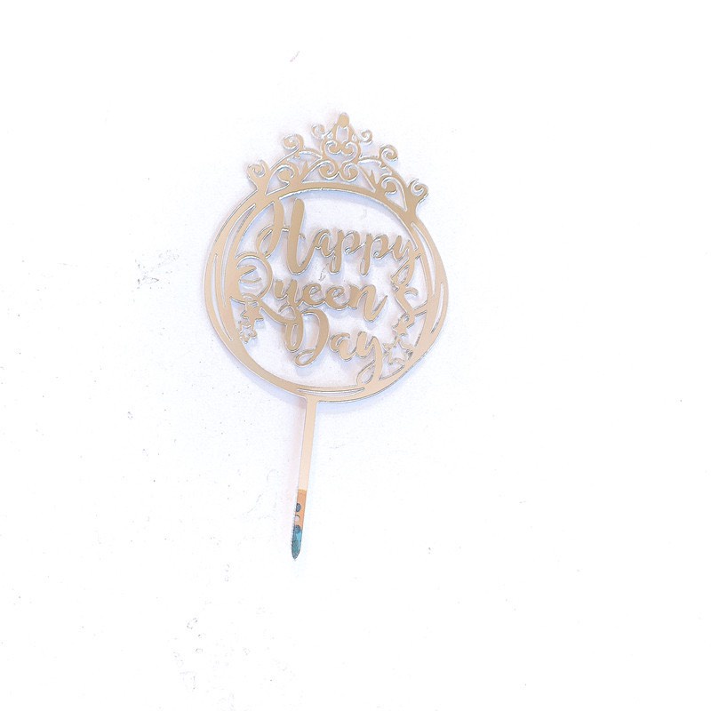 Set 10 mica Happy Queen day