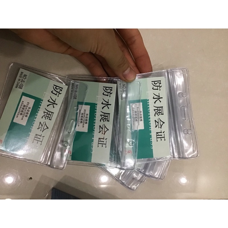 Bao đựng thẻ học sinh, bao thẻ tên 7cm x 10cm