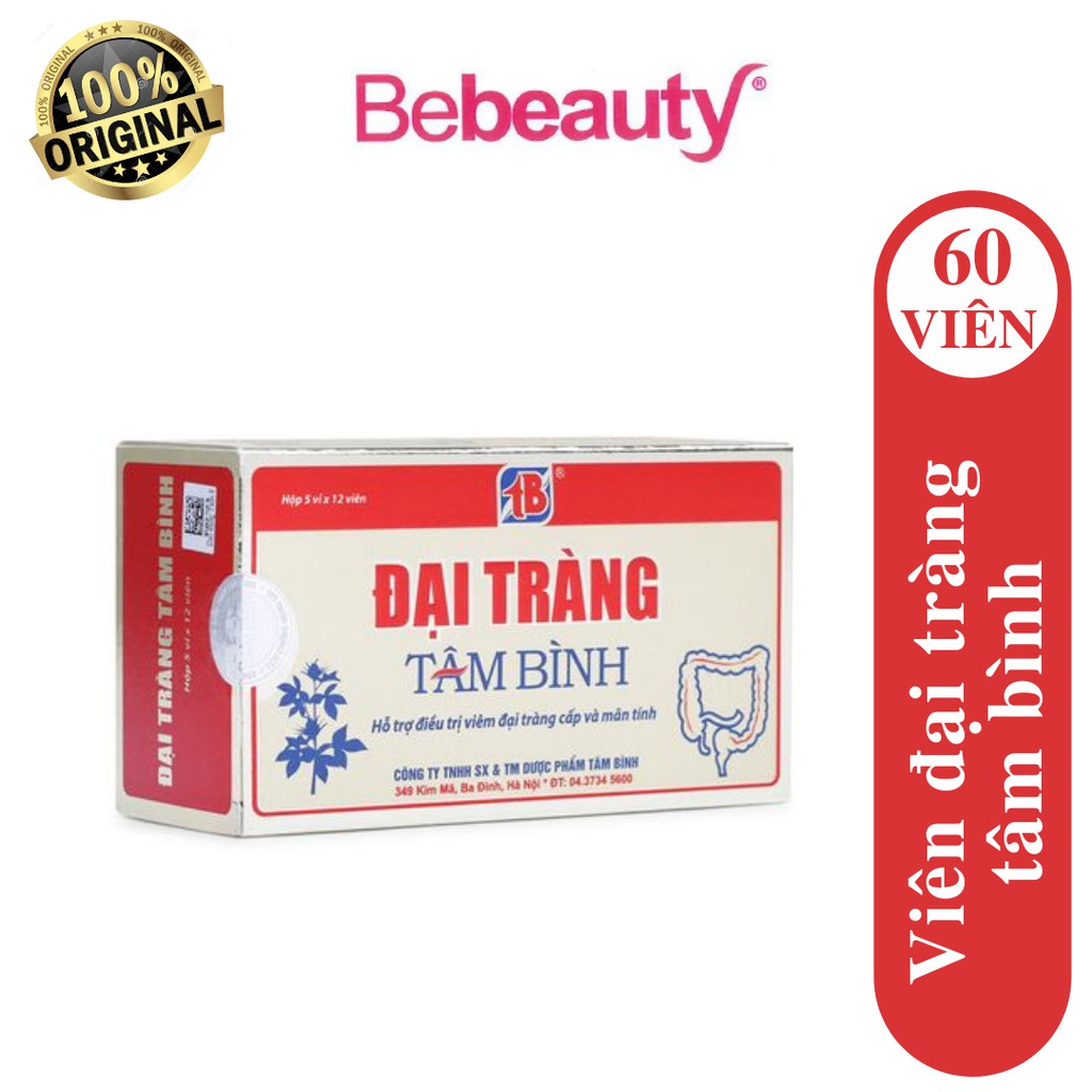 Viên Uống Đại Tràng Tâm Bình (Hộp 60 Viên)