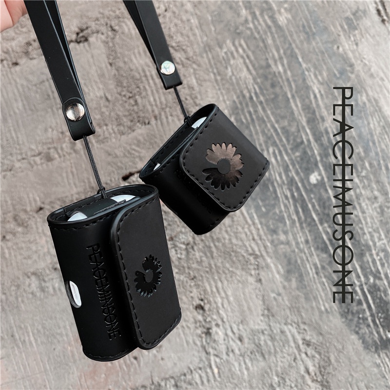 Ốp case vỏ bao đựng tai nghe không dây airpods 1 2 3 pro bao da peaceminusone