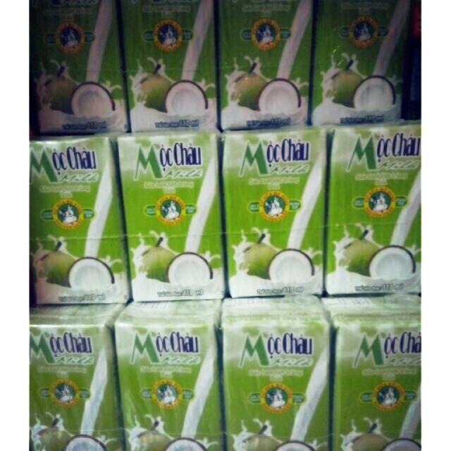 Lốc sữa dừa mộc châu loại 110ml