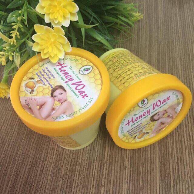 Wax tẩy  lông veo mật ong có tặng que và giấy