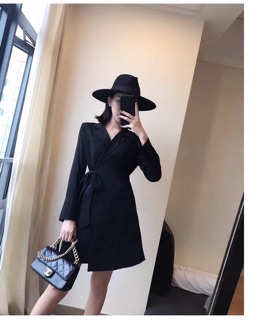 ĐẦM TAY DÀI ĐẮP CHÉO