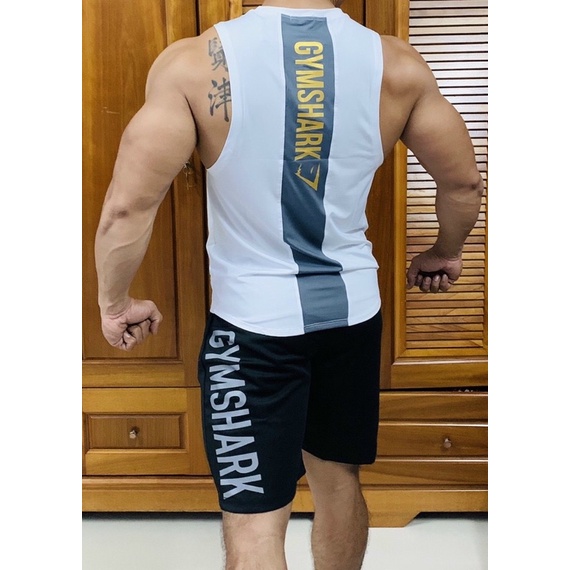 [giảm sốc] áo tanktop gym nam ,áo ba lỗ GYMSHARK cực chất