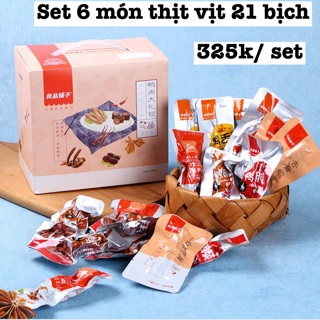 Set 6 món thịt vịt 21 bịch