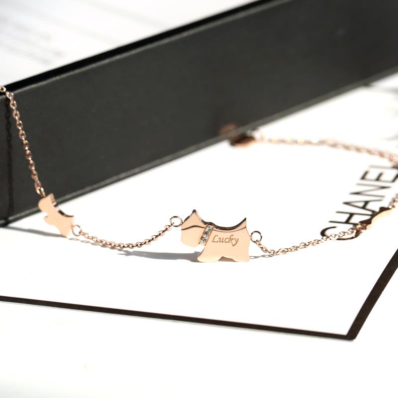 Lắc Chân Mạ Vàng Hồng Thiết Kế Đơn Giản Phong Cách Hàn Quốc | BigBuy360 - bigbuy360.vn