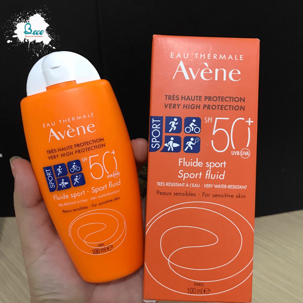 Kem chống nắng avene fluide sport spf 50+