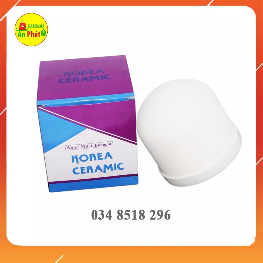 [kho sẵn sàng] Nấm Sứ Bình Lọc Nước Korea Ceramic KC-1S (Trắng) - Lõi Sứ Lọc Nước