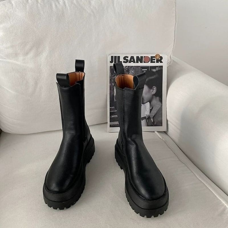 Boxes shop Boots ulzzang B55B đế cao 5.5cm