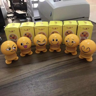 Thú nhún Emoji lò xo