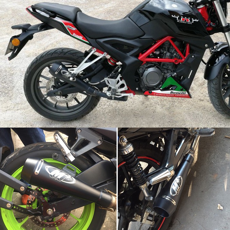 Ống xả khí M4 kích thước M4 cho xe máy