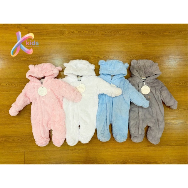 Body lông ủ ấm Baby Town