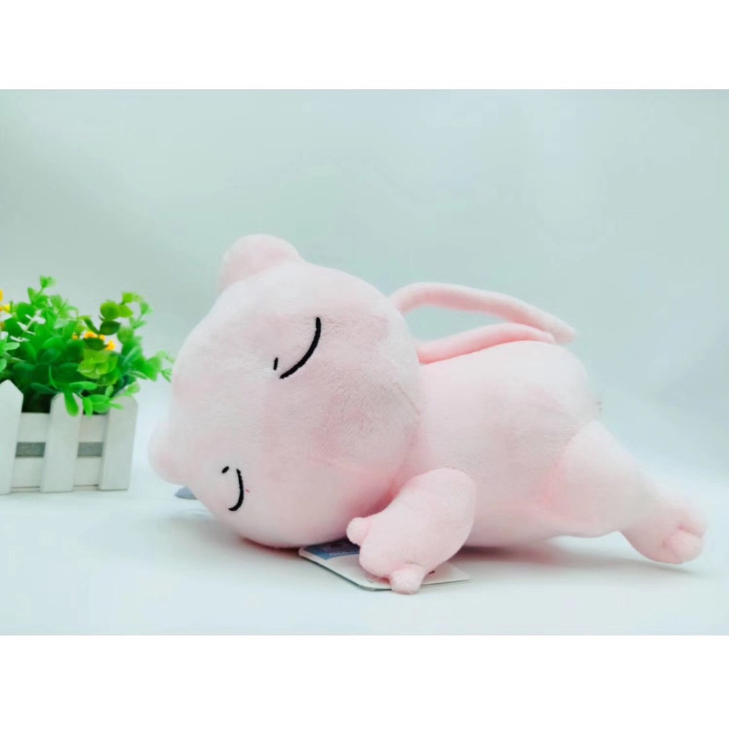 GẤU BÔNG MEW HỒNG NGỦ SAY (25 CM)