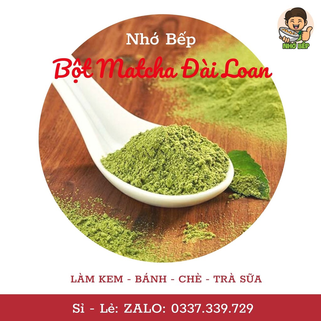 [Mã 77FMCGSALE1 giảm 10% đơn 250K] Bột Trà Xanh Matcha Đài Loan 50g - NHỚ BẾP | BigBuy360 - bigbuy360.vn