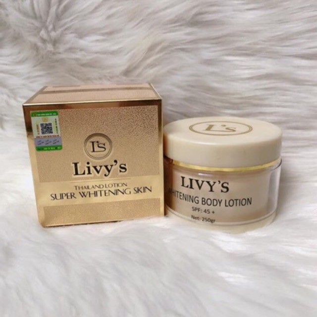 KEM BODY LIVY’S WHITENING BODY LOTION 250g