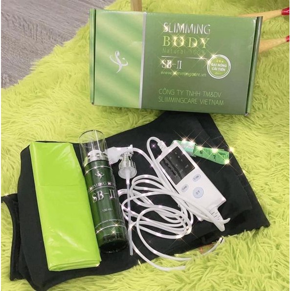 Bộ đai nóng giảm mỡ bụng Slim..ming Body SB2