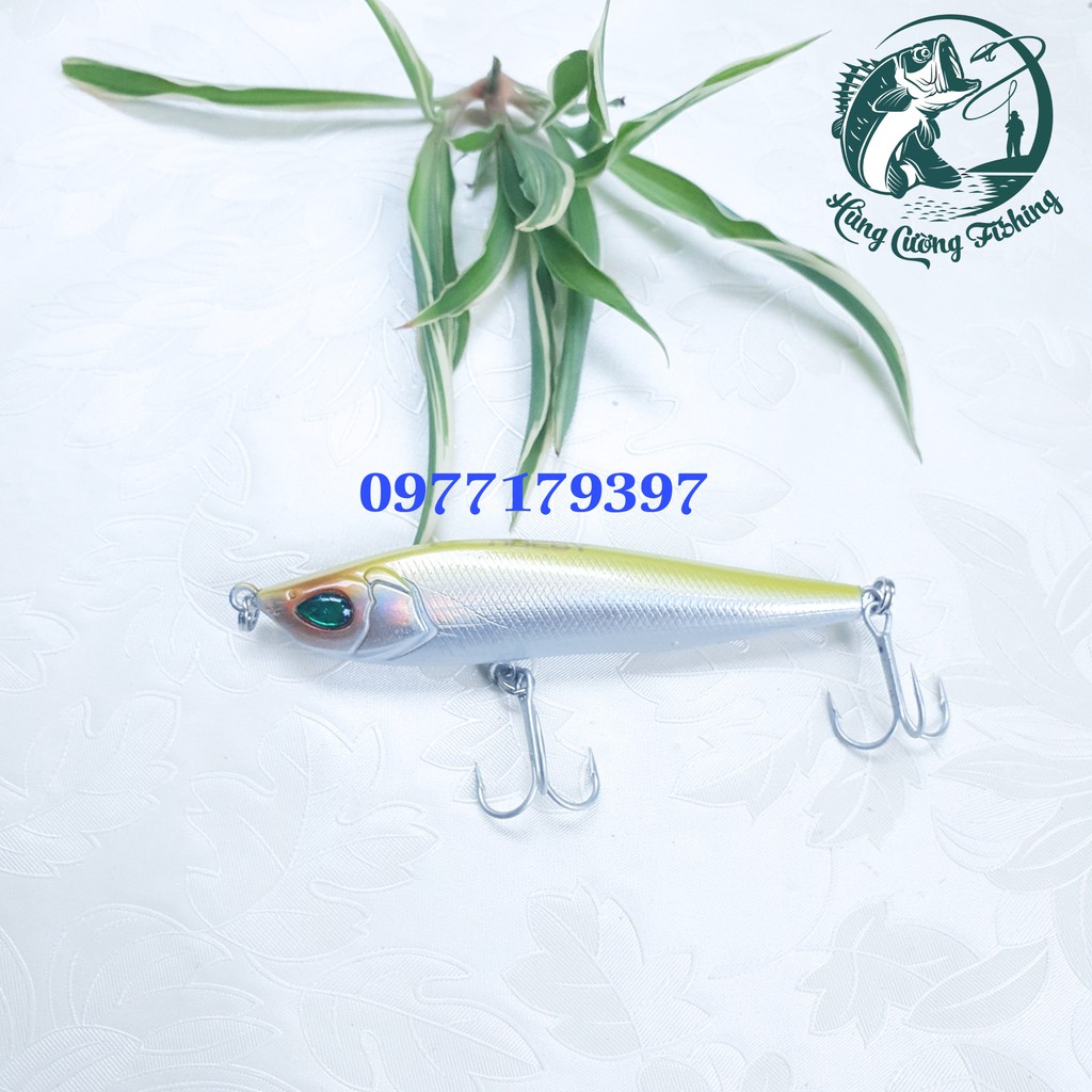 MỒI NOEBY LURE NBL9604 GHỀNH ĐÁ CÁ VƯỢC 80MM - 16G &gt;0-0.1.2M TẦNG LỬNG  Cam Kết Chính Hãng _ Chất Lượng  Mồi  Câu Cá