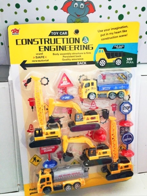 Đồ chơi Xe mô hình công trình xây dựng cho bé